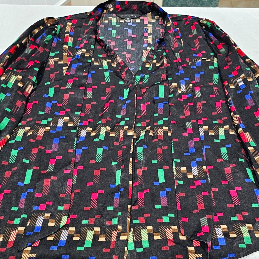 Investments Women's Multicolor Dress Polyester, Size M (CLT002)